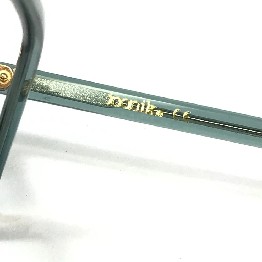 Iconik Eyeglasses Frames TYLER C2 Clear Blue Round Full Rim Horn Rim 52-18-145